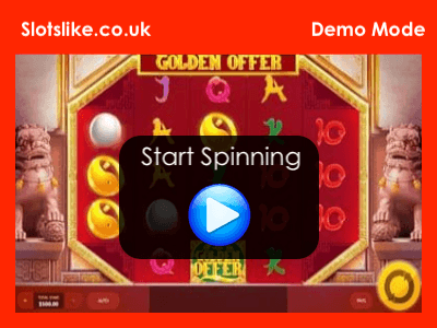 Golden Offer demo